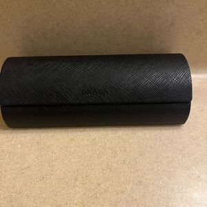 Prada Textured Black Eyewear Case